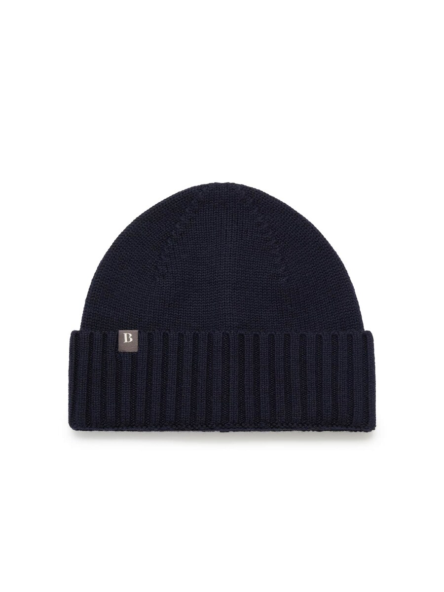 

Шапка Boggi Milano Beanie, темно-синий