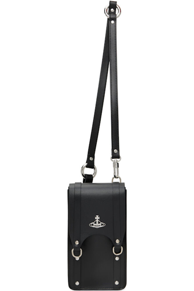 

Черная сумка через плечо Mini Max Vivienne Westwood