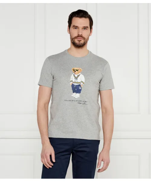 

Футболка Slim fit Polo Ralph Lauren, серый