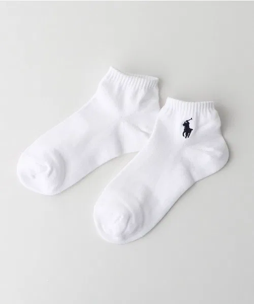 Носки детские с логотипом Polo Ralph Lauren, белый