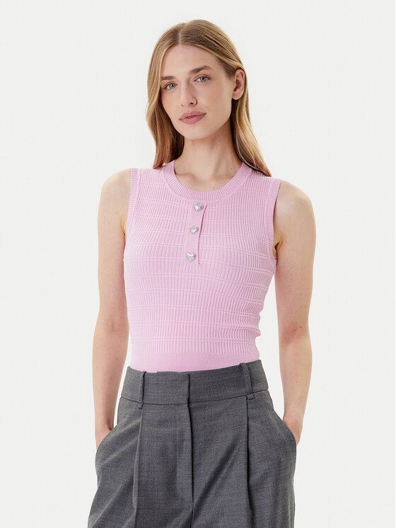 

Топ slim fit 252-MJILA Morgan, розовый