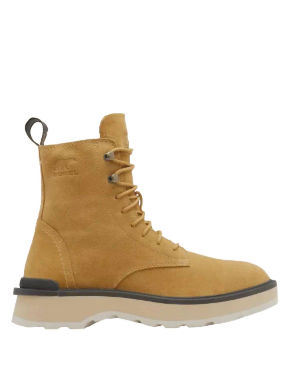 Ботинки женские Sorel Hi-Line замшевые высокие, желтый