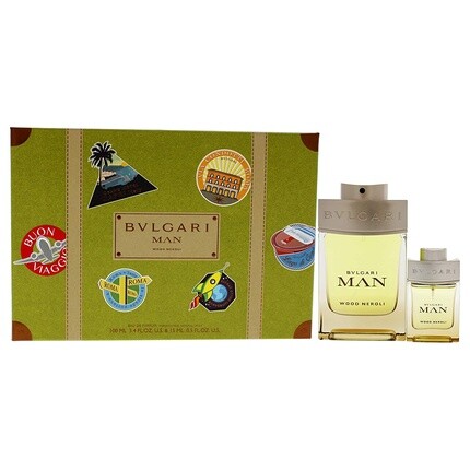 

Bvlgari Man Wood Neroli Men 3.4Oz Edp Spray, 0.5Oz Edp Spray