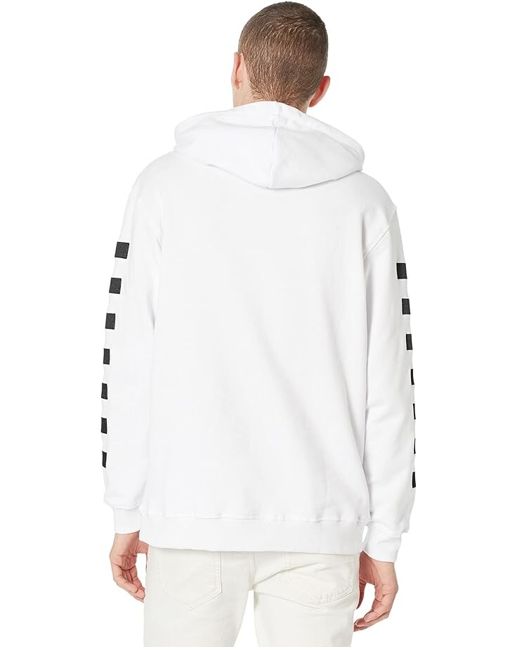 

Худи Gernie Arm Striped Hoodie, цвет White/Black