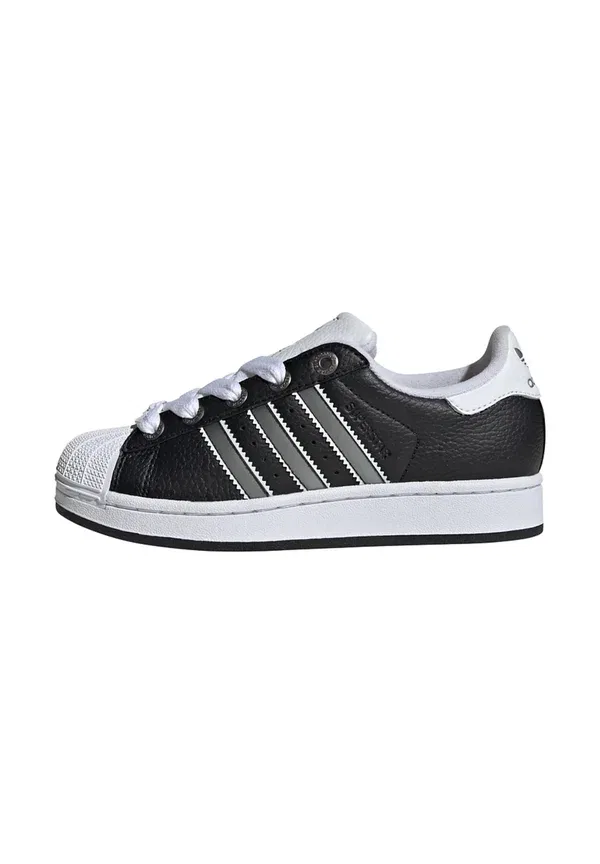 Кроссовки Adidas Originals Superstar, черный/матовый серебристый/облачно-белый
