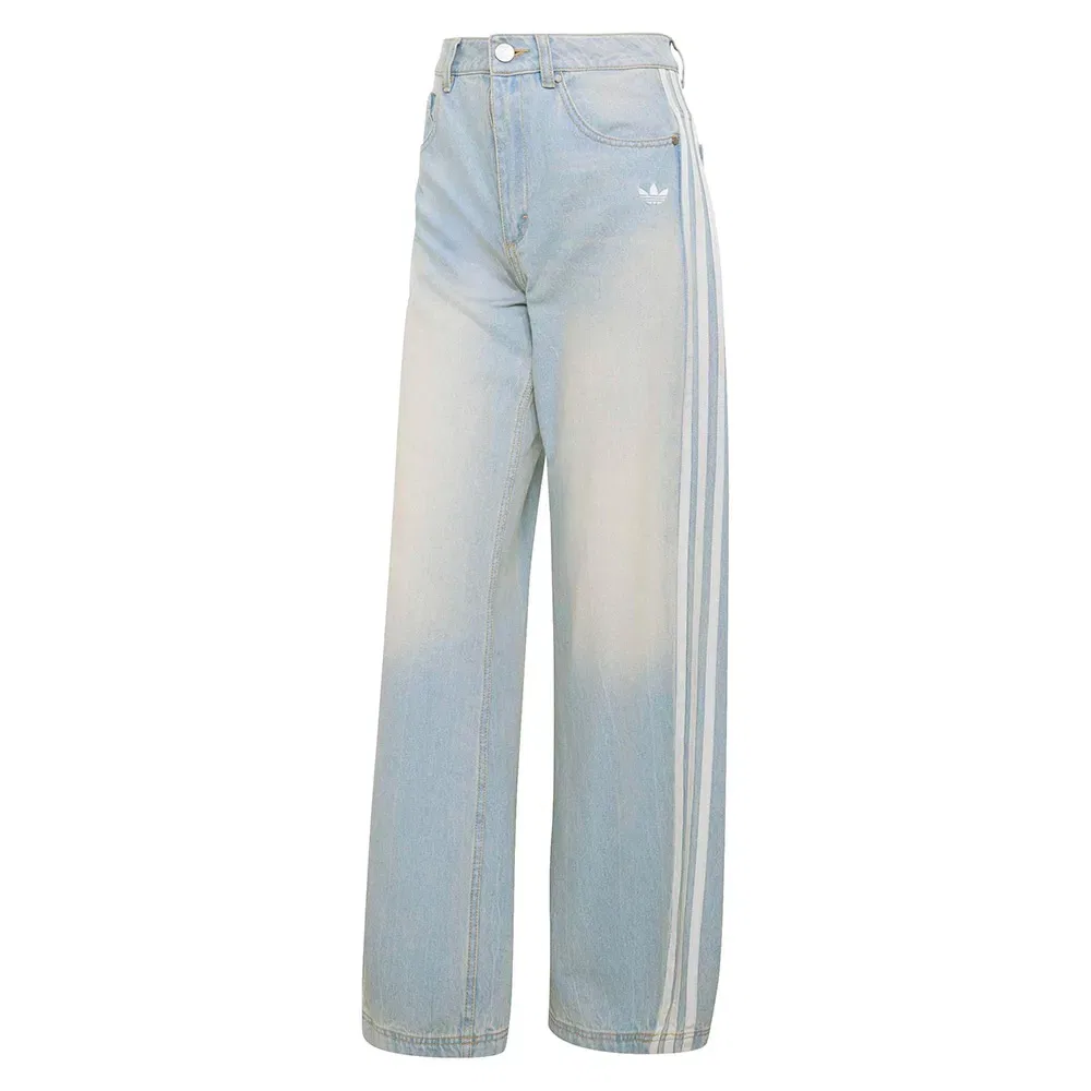 Джинсы Dad jeans Adidas Originals, синий — фото 3
