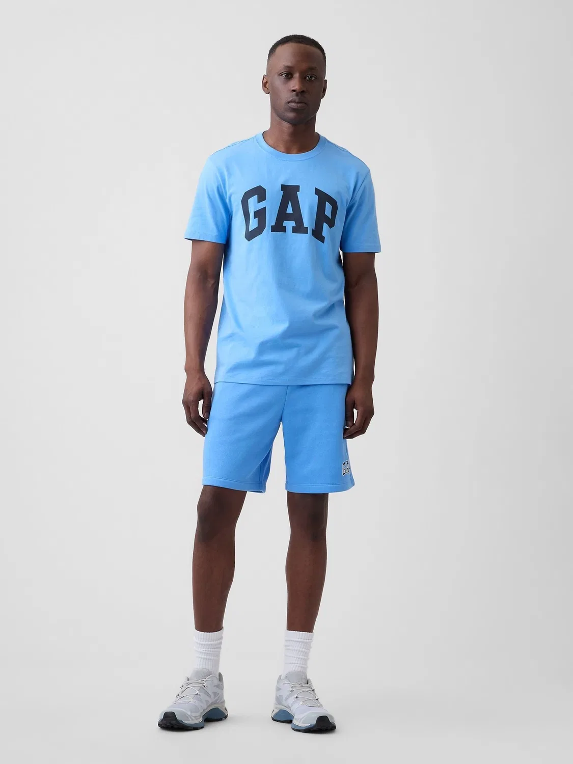 Шорты из флиса Gap Blue — фото 2