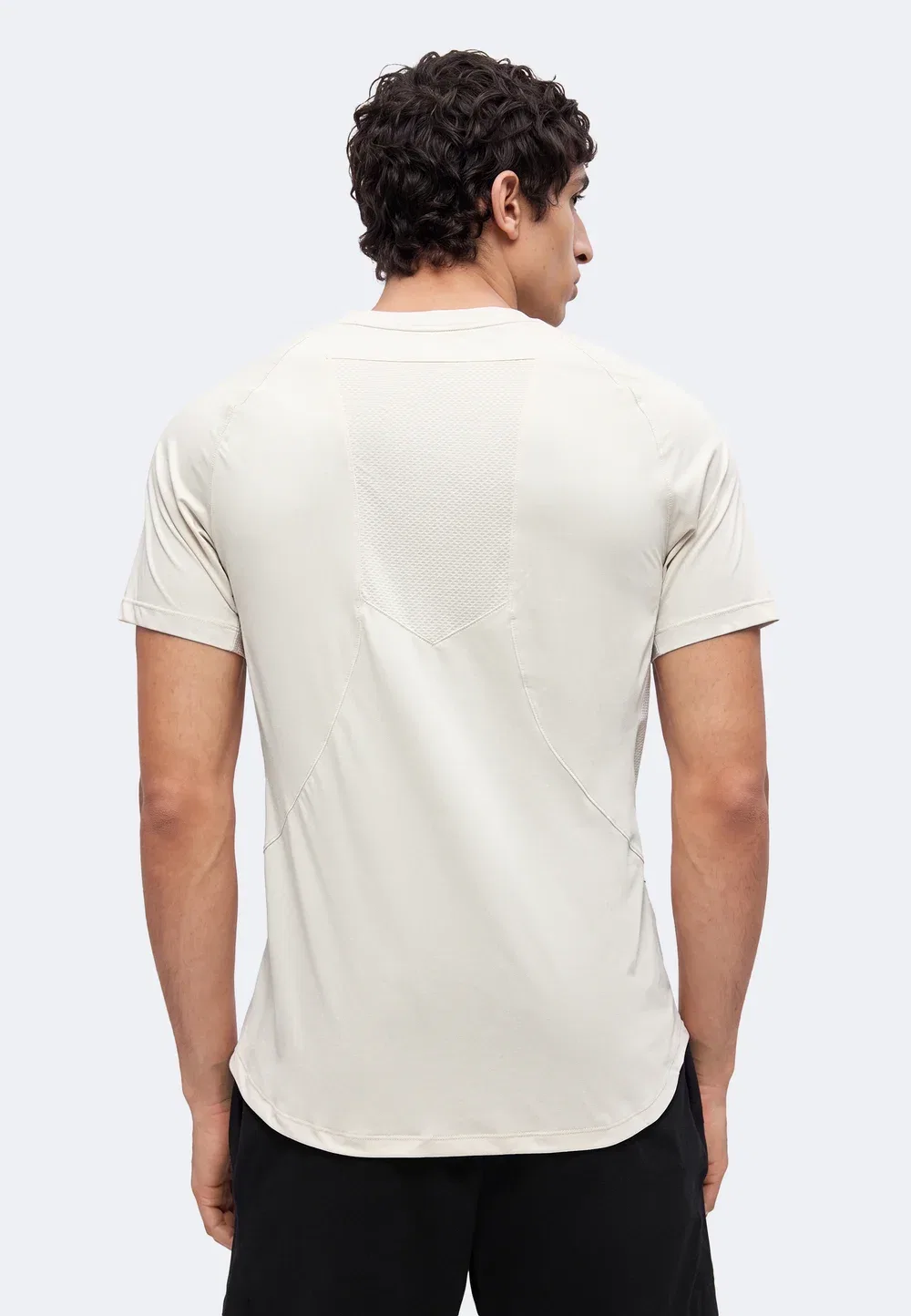 M np dfadv npt ss top - print t-shirt Nike Performance, Light Orewood Brown/Light Orewood Brown/White — фото 3