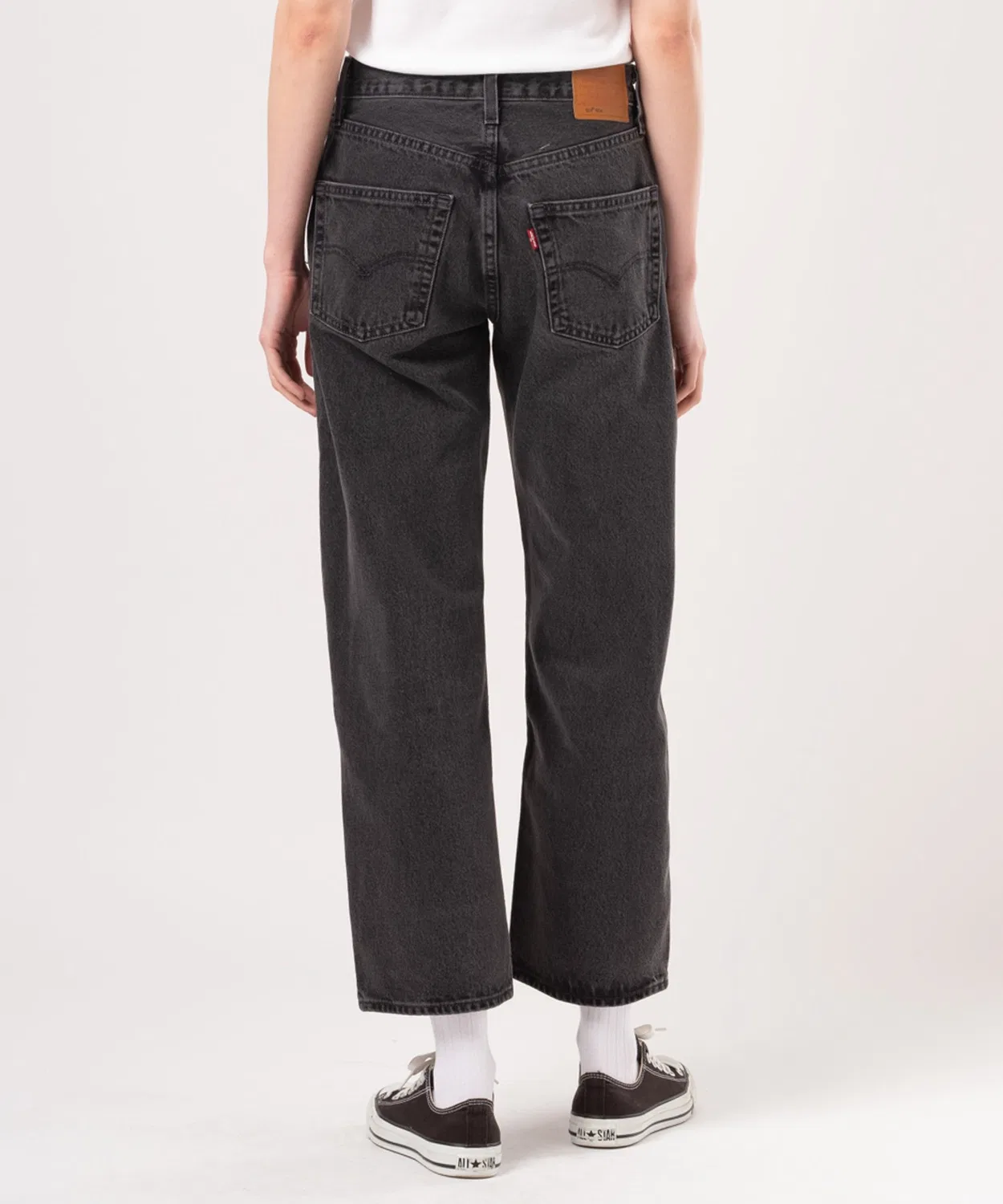 Женские джинсы прямого кроя с длиной до щиколотки Smooth Operator Levi's, Black — фото 3