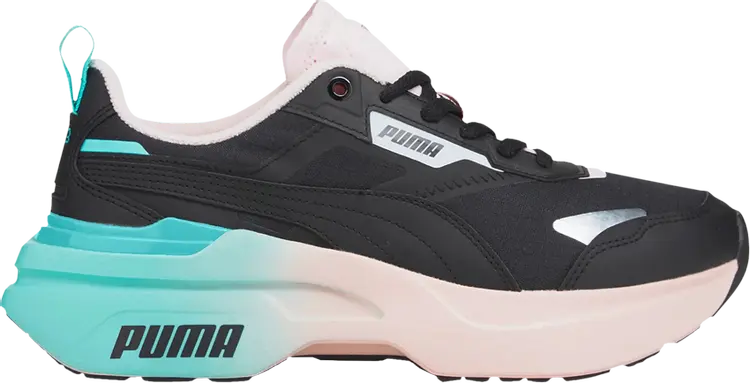 

Кроссовки Puma Wmns Kosmo Rider Gradient - Black Fizzy Melon, черный