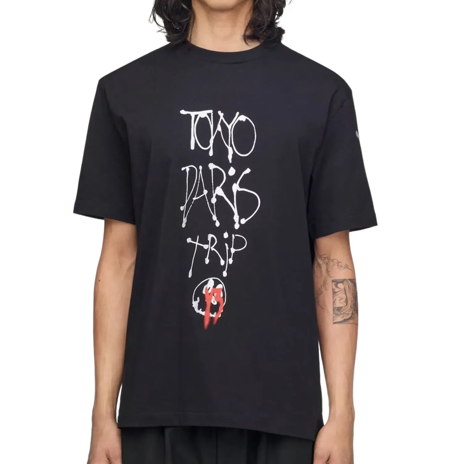 Мужская футболка Y-3 Chito City Graphic T-Shirt Asia Sizing 'Black' adidas, черный — фото 3