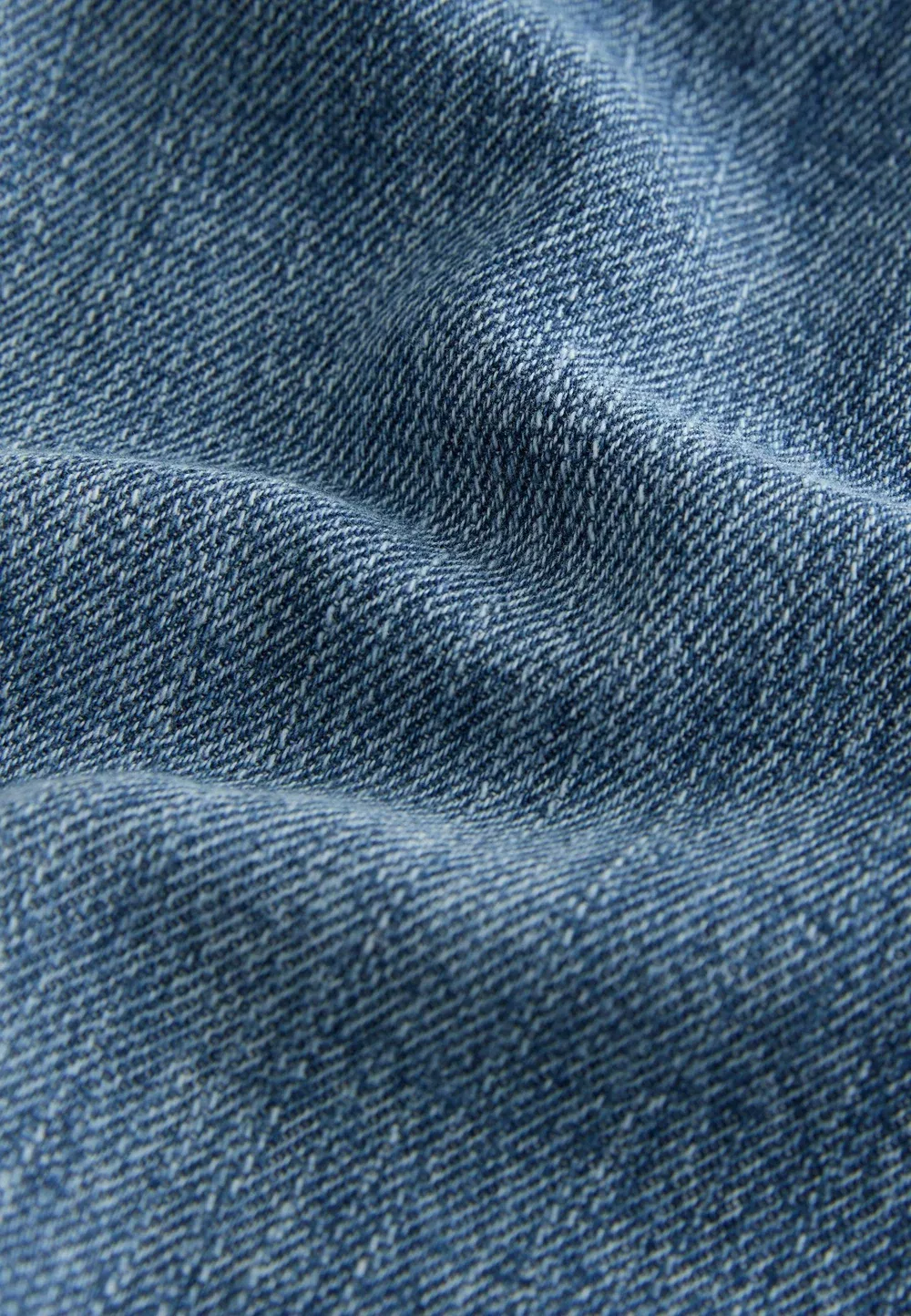 Стандартный крой - шорты без шнурков - джинсовые шорты Next, Mid Blue Denim — фото 3