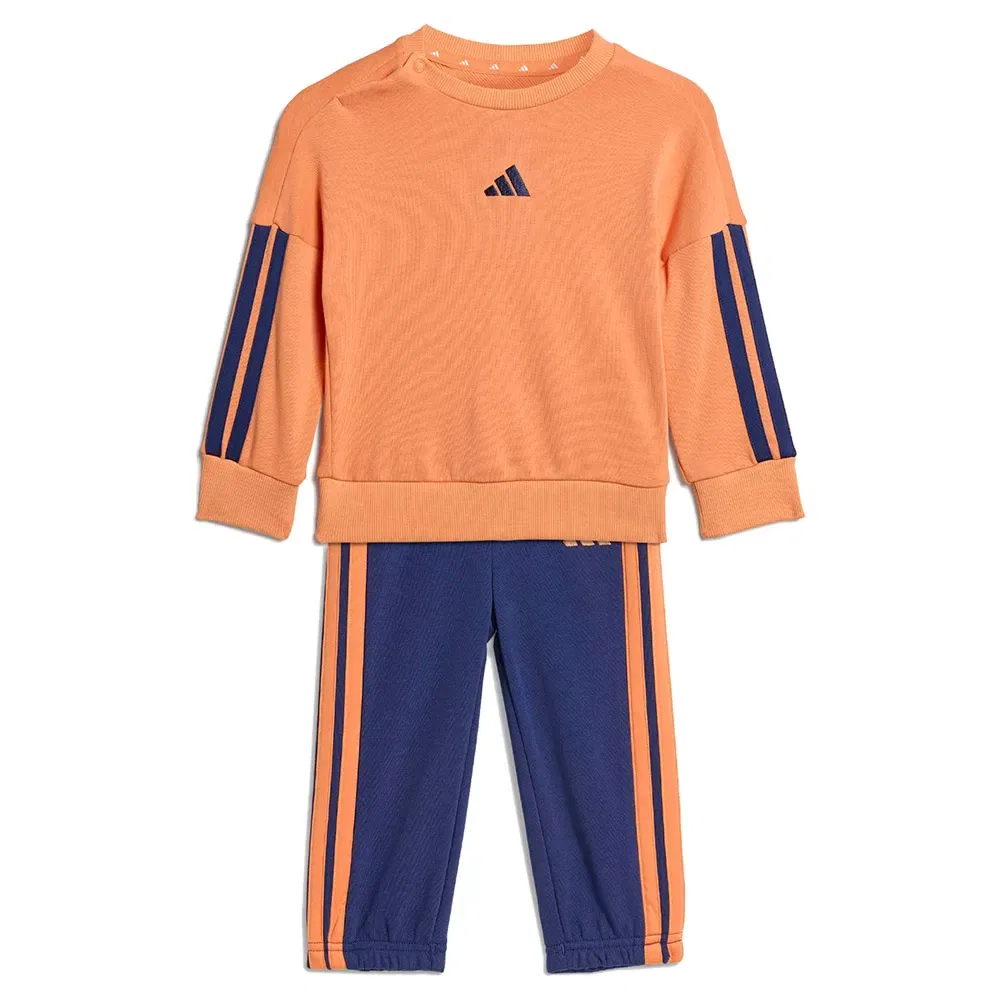 Комплект спортивных штанов и толстовки Adidas, оранжевый
