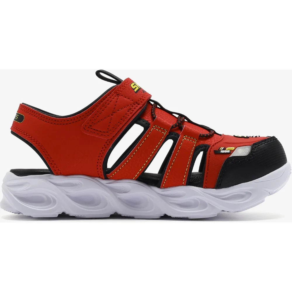 Детские сандалии для мальчиков с терморегуляцией, красные, Thermo-Splash - Hydro-Flare Skechers — фото 2