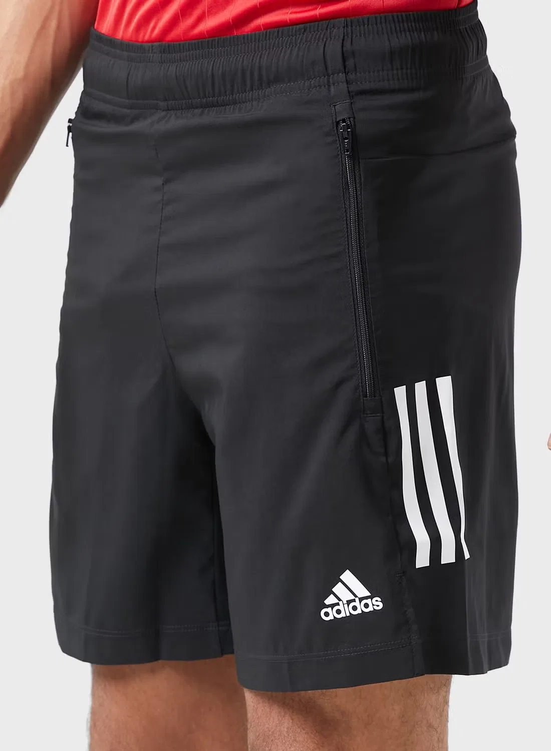 Шорты тренировочные с логотипом T365 Adidas, черный — фото 4