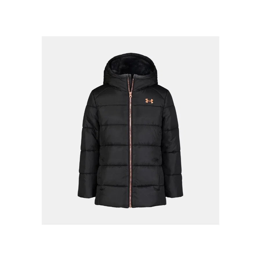 Детская куртка-парка с длинным рукавом Under Armour Willow Parka, Черный