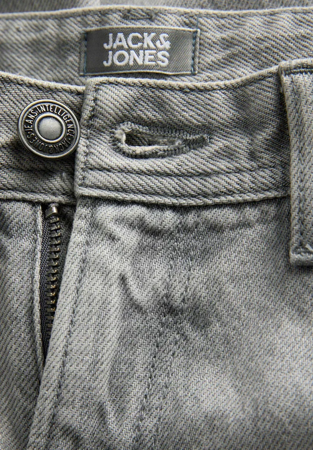 Джинсы прямого кроя Jack & Jones Junior, Grey Denim — фото 3