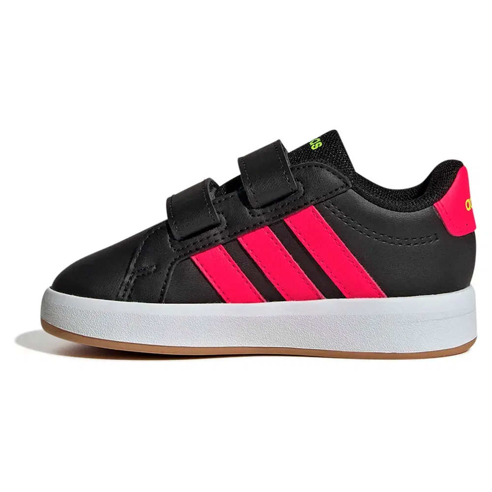 Кроссовки Adidas Grand Court 30 для малышей, черный — фото 3