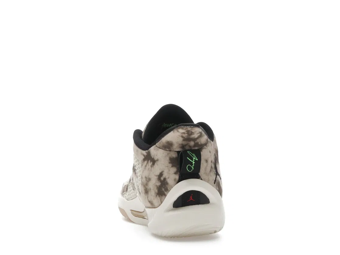 Детские кроссовки для баскетбола с брендом Jordan Tatum 1, Fossil/Sesame/Electric Green/Black — фото 4