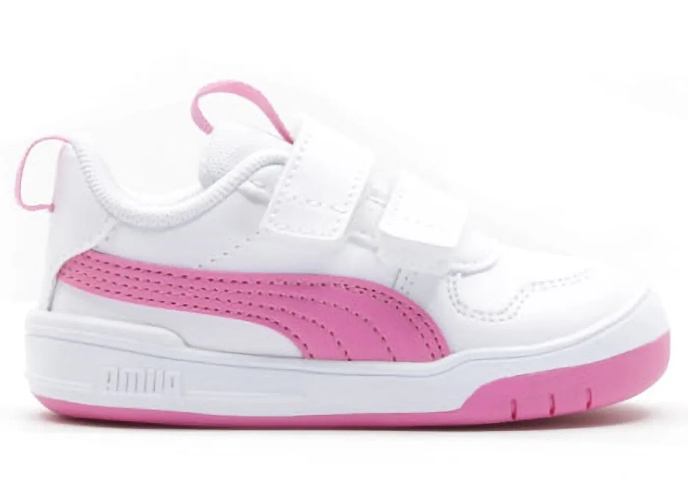 Детские кроссовки Lifestyle Puma Multiflex SL V, White/Strawberry Burst