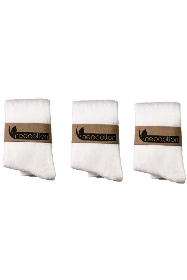 Детские колготки хлопковые 3-комплект Neocotton, Ecru