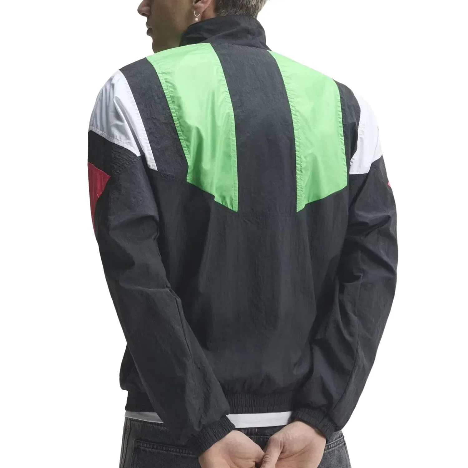 Мужская куртка с длинным рукавом Adidas Mexico EQT Track Jacket, черный — фото 4