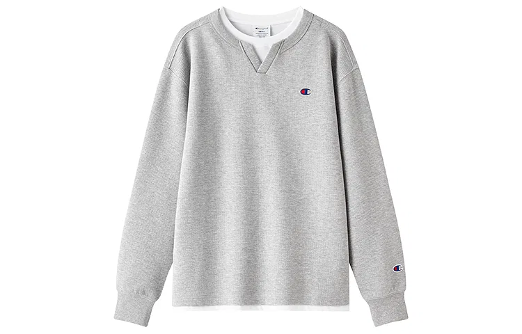 Детская футболка с круглым вырезом Champion, Light Heather Gray