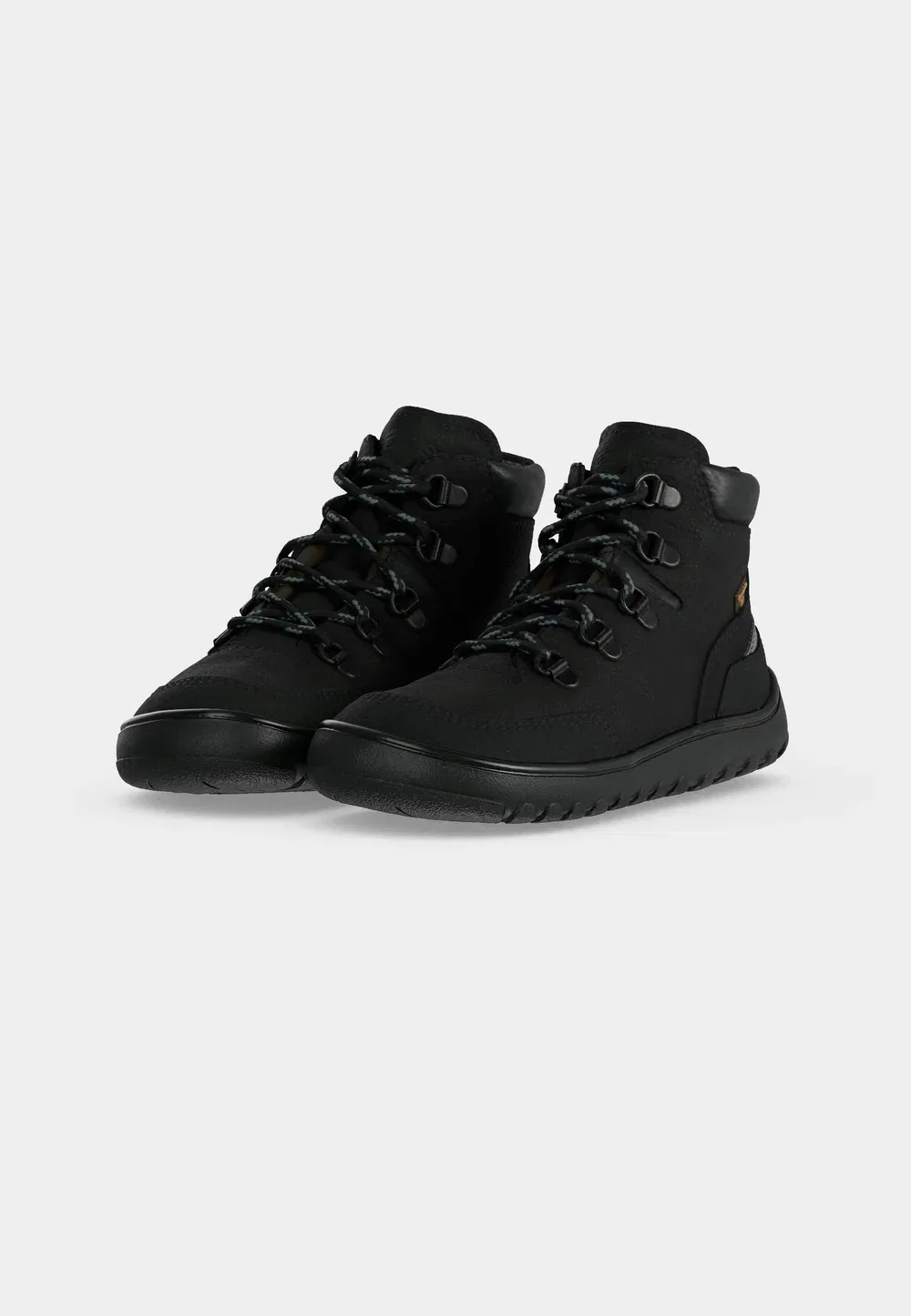 Ботинки Barefoot Up Trail Tex унисекс на шнуровке до щиколотки Froddo, Black — фото 3