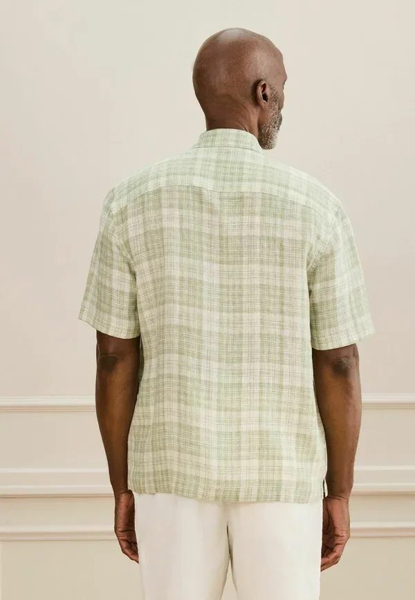 Рубашка с клеткой Shirt Next, green check, зеленый