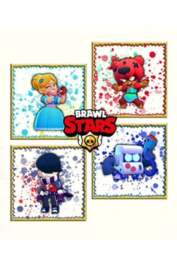 Детское худи для девочек с принтом Brawl Stars Sedirli, Blue — фото 4