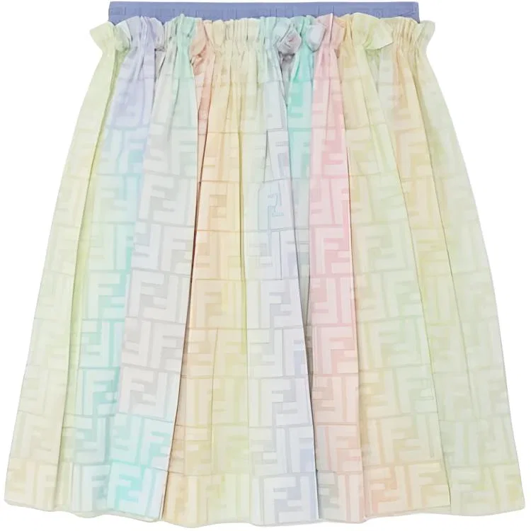 Юбка Multicolor FENDI, Multicolor — фото 3