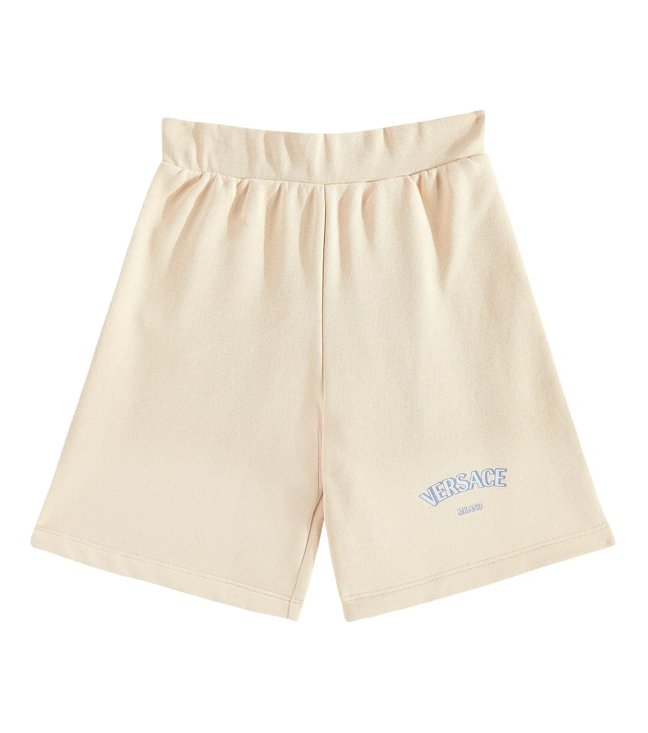 Шорты хлопковые Versace Kids, бежевый