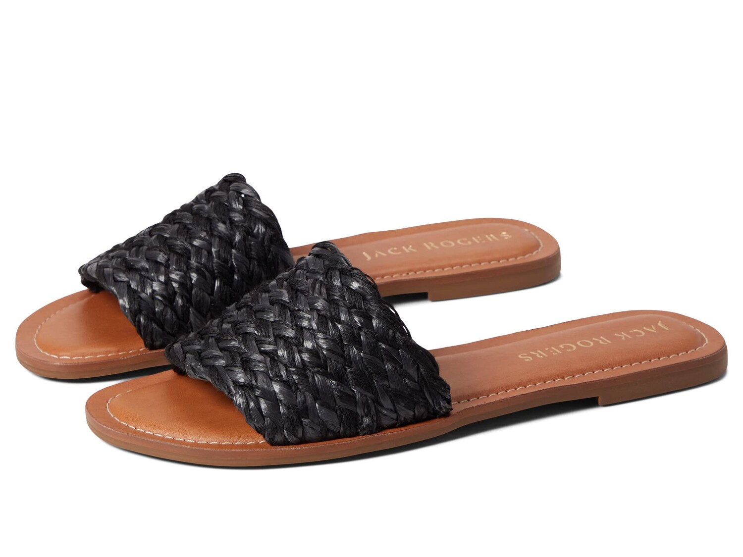 

Сандалии Jack Rogers, Sabrina Slide Woven Rattan