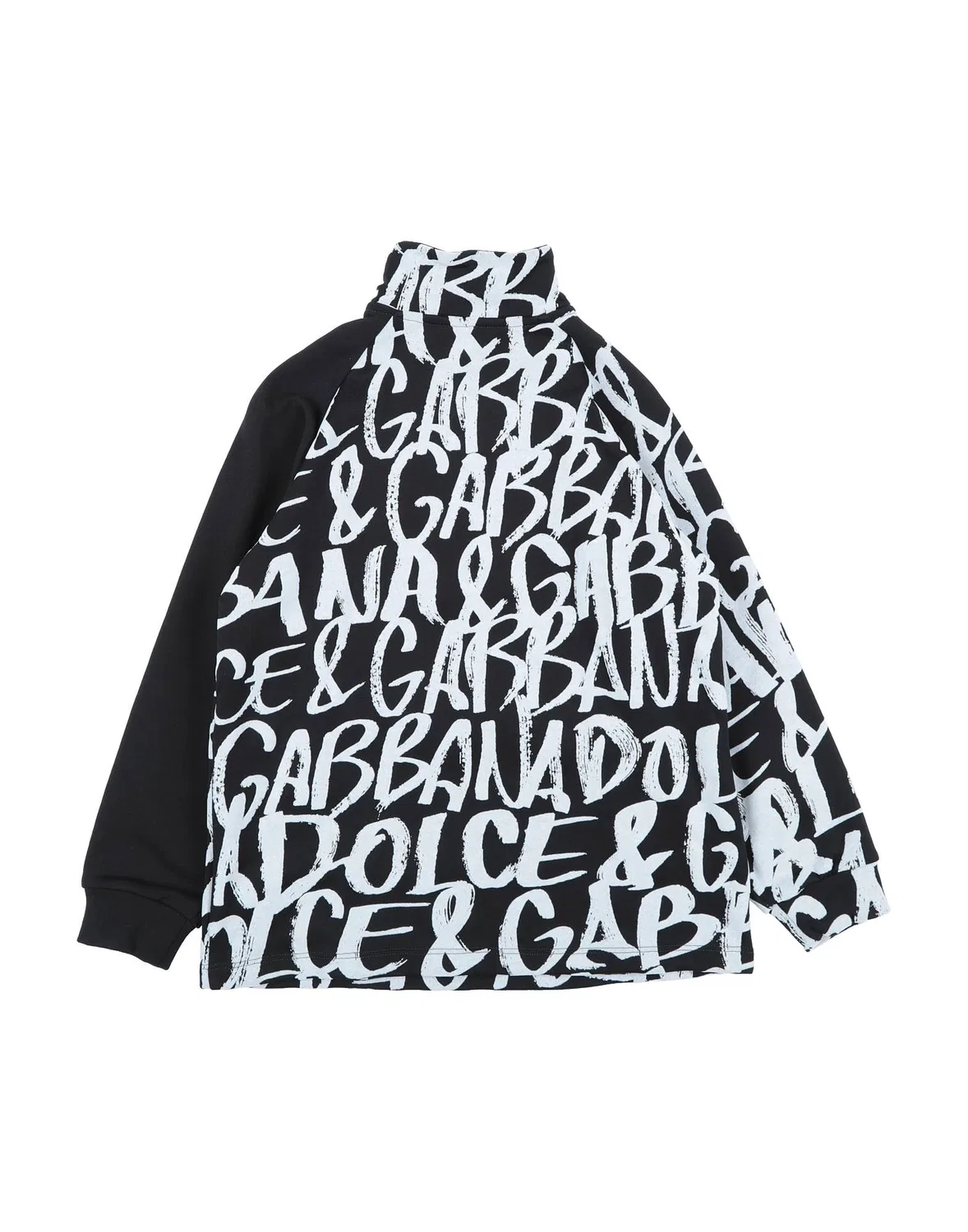 Свитшот с принтом Dolce&Gabbana, черный — фото 2