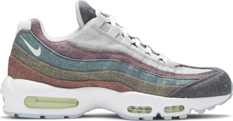 

Кроссовки Nike Air Max 95 'Recycled Canvas Pack', многоцветный, Серый, Кроссовки Nike Air Max 95 'Recycled Canvas Pack', многоцветный