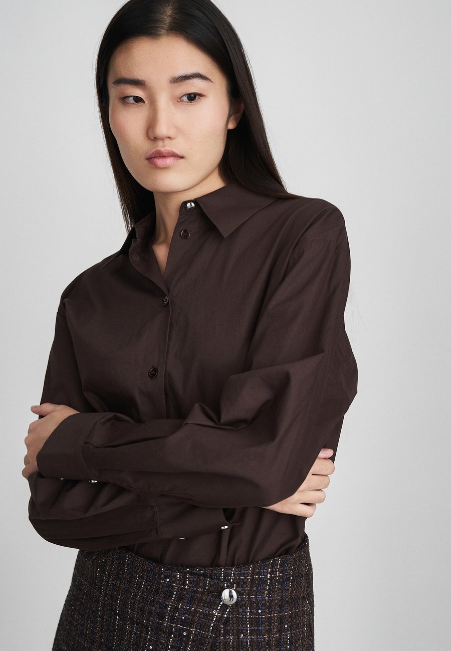 

Платье Maje RIBROWN 2-IN-1, Marron/Brown