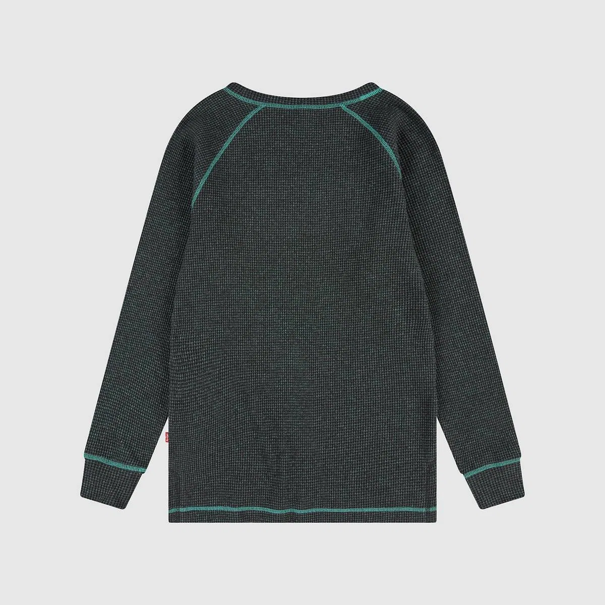 Терморубашка Levi's с длинным рукавом для мальчиков больших размеров (S-XL), Unexplored - Grey — фото 2