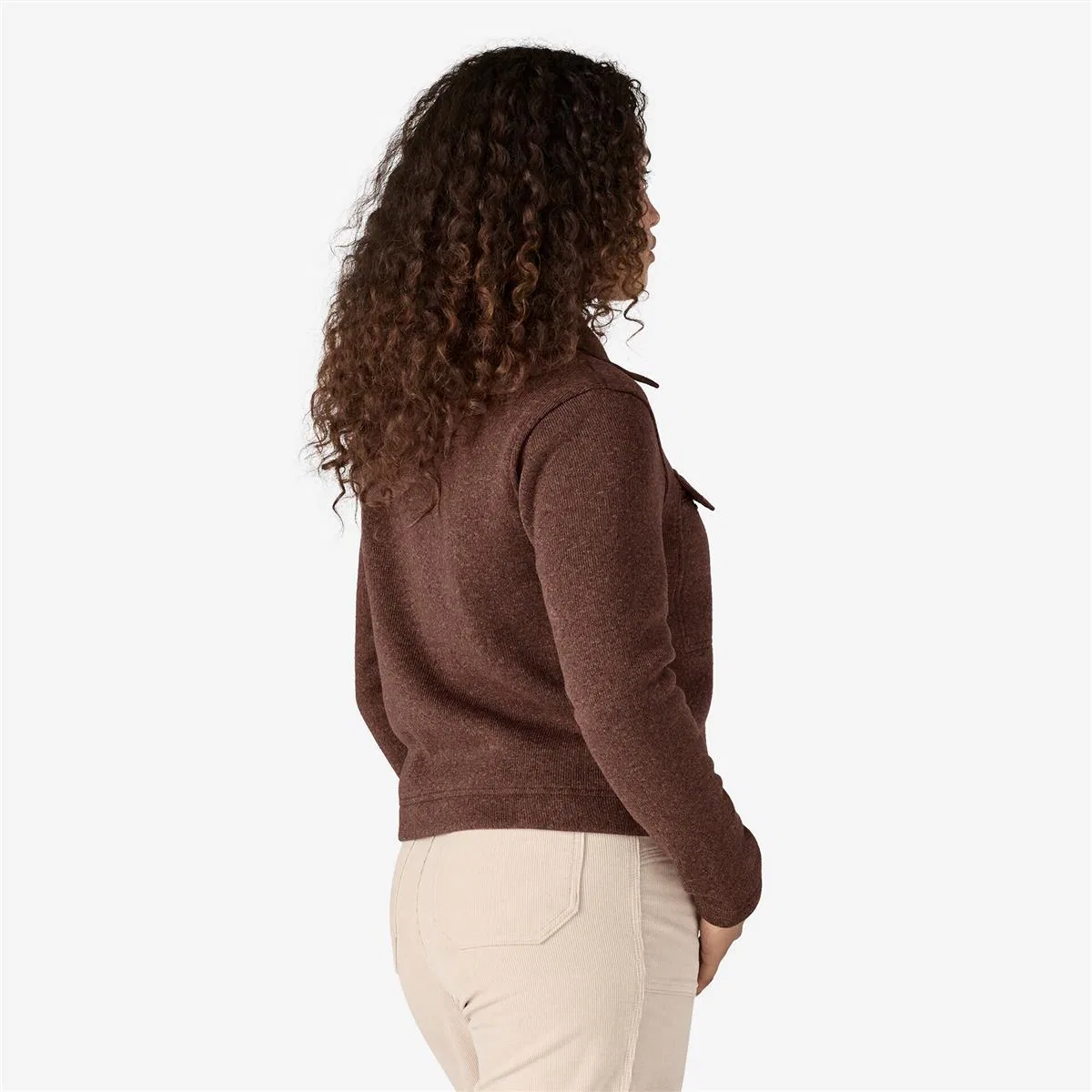 Куртка-чумка из флиса с молнией Better Sweater Patagonia, Dulse Mauve — фото 2