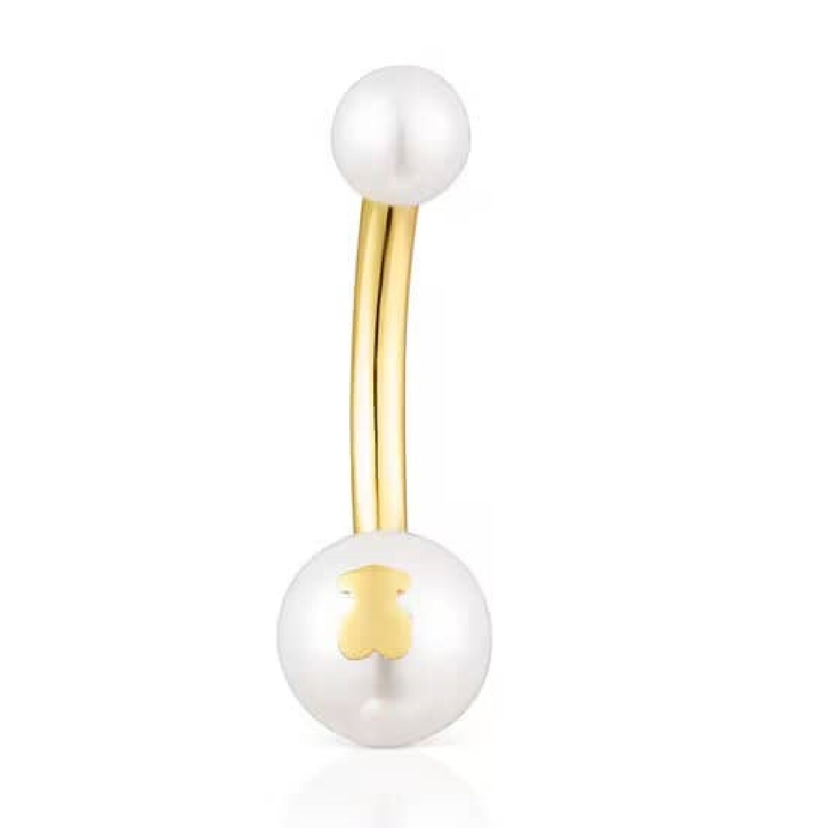 

Пирсинг Tous Tous Pearl Navel, золото/жемчуг