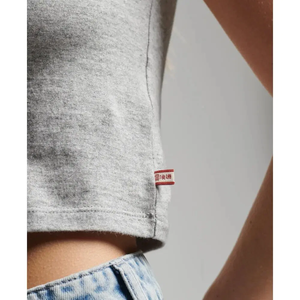 Женская футболка с принтом Vintage Baseball Tinny Superdry, Rot — фото 4