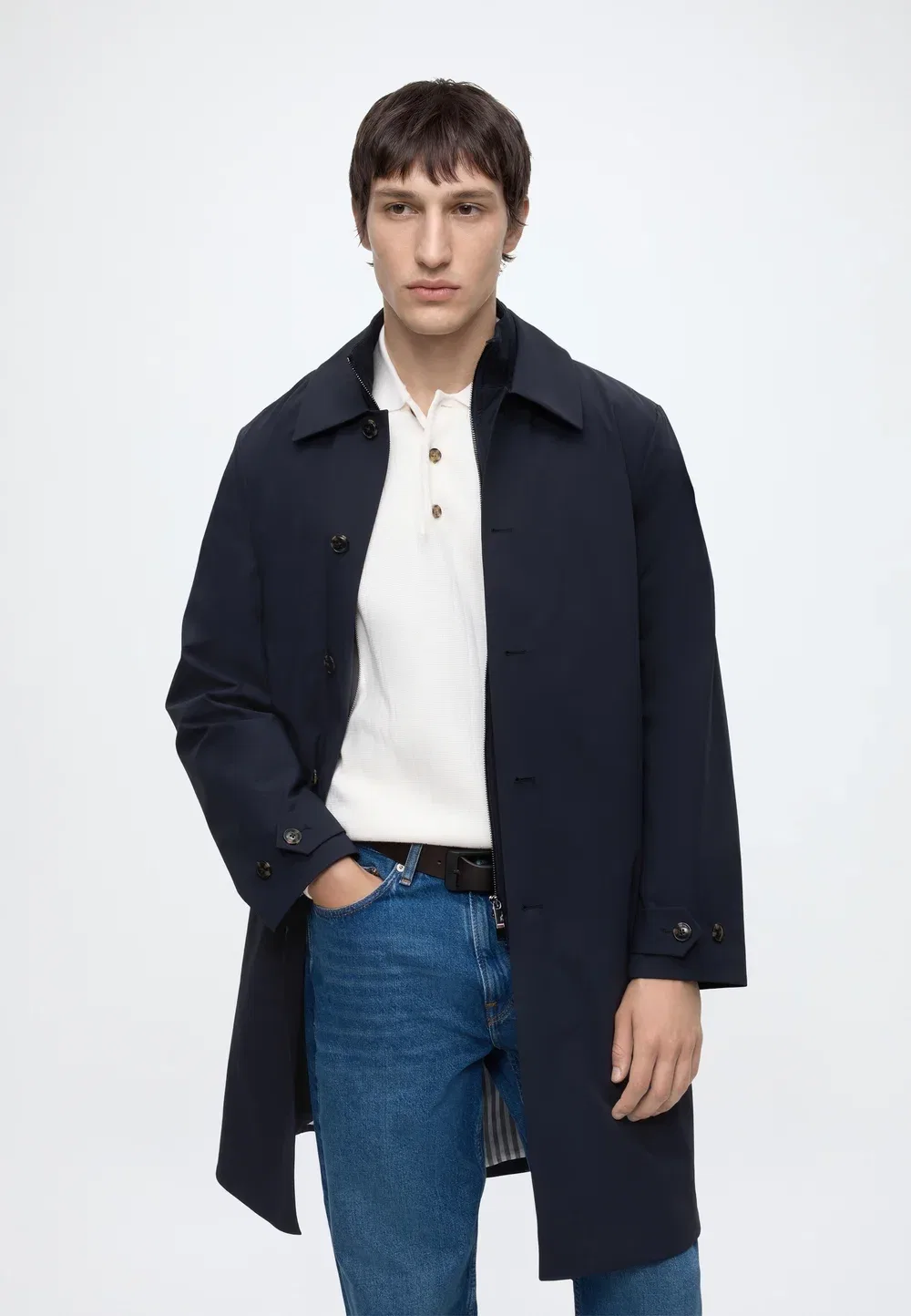 Пальто-Тренч 3 в 1 с функциональными свойствами Tommy Hilfiger, Navy Blue — фото 4