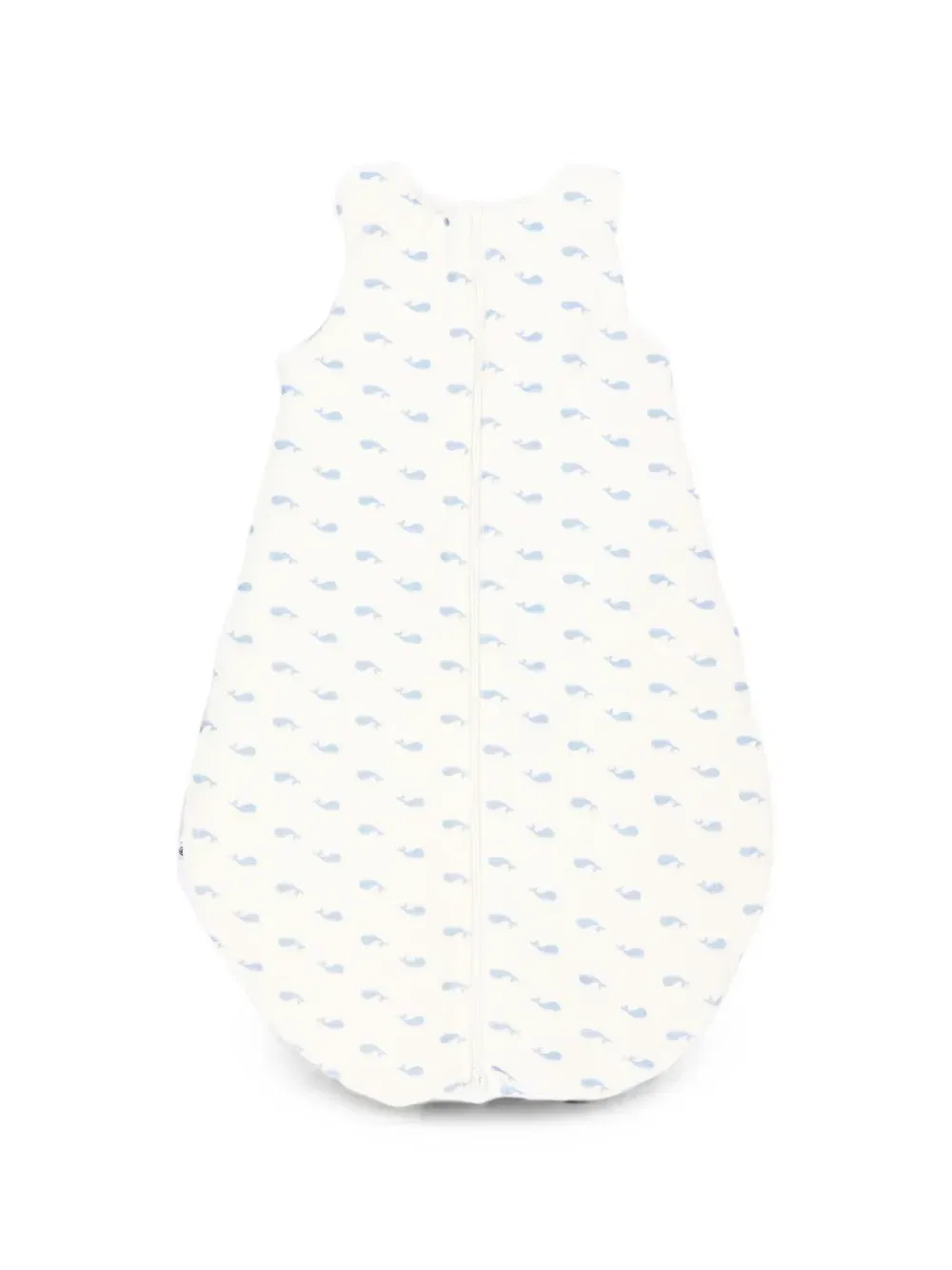 Спальный мешок с принтом китов Petit Bateau, бежевый