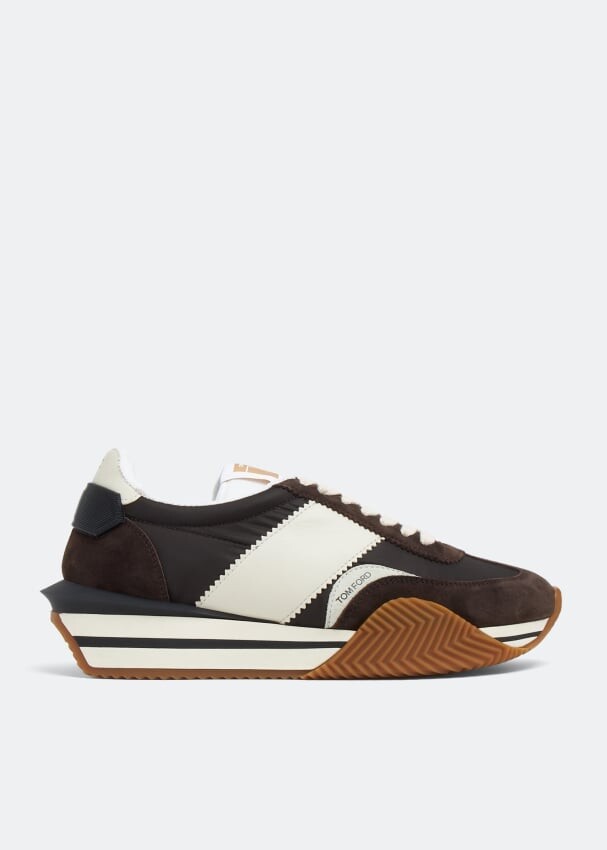 

Кроссовки TOM FORD James sneakers, коричневый