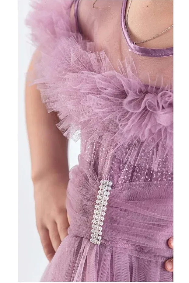 Детское платье для девочек с коротким рукавом Mnk Baby&Kids, Murdum — фото 4