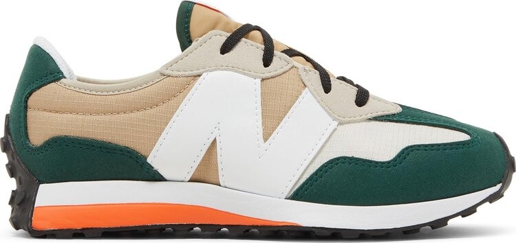 Кроссовки New Balance 327 Big Kid 'Nightwatch Green Incense', зеленый — фото 2