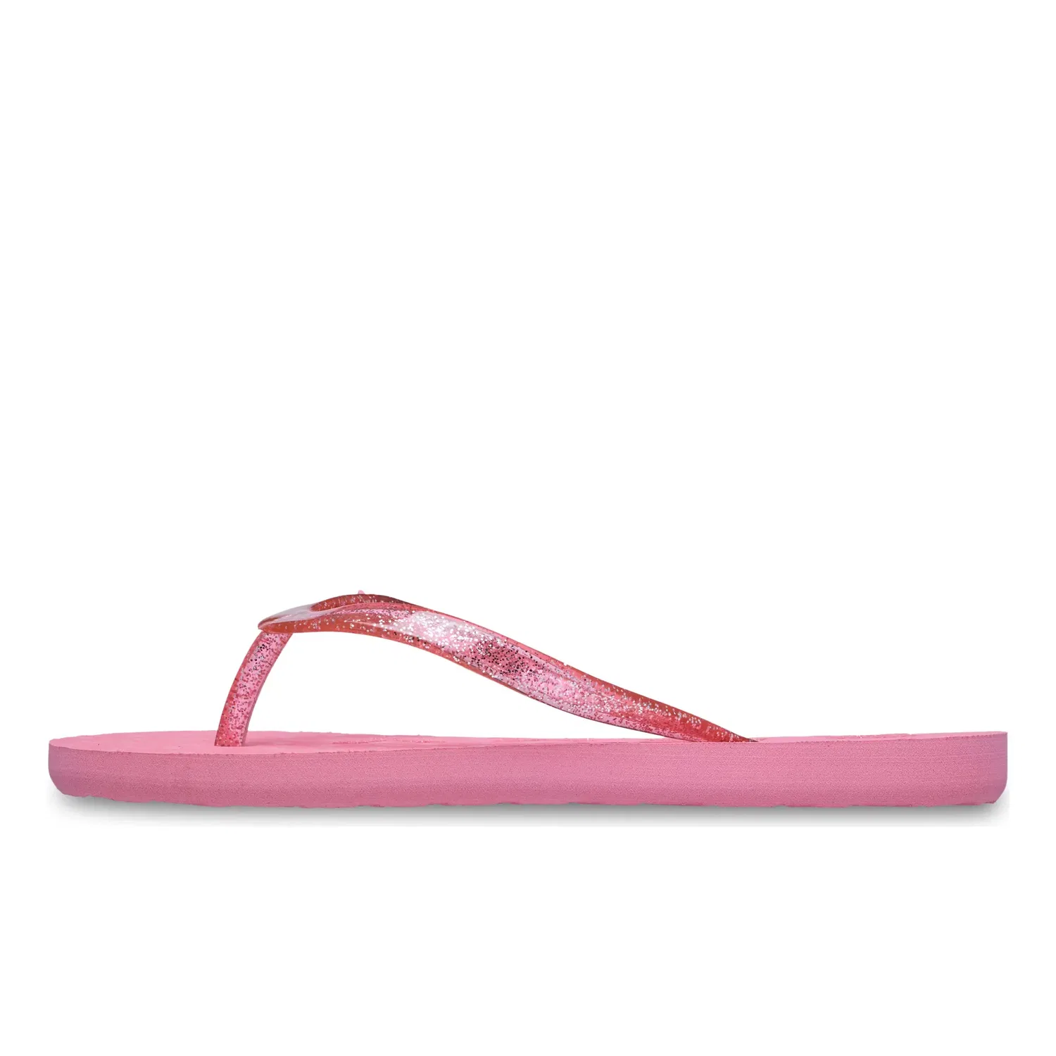 Детские шлепанцы для девочек с блестками Roxy, Цвет Rosa — фото 3