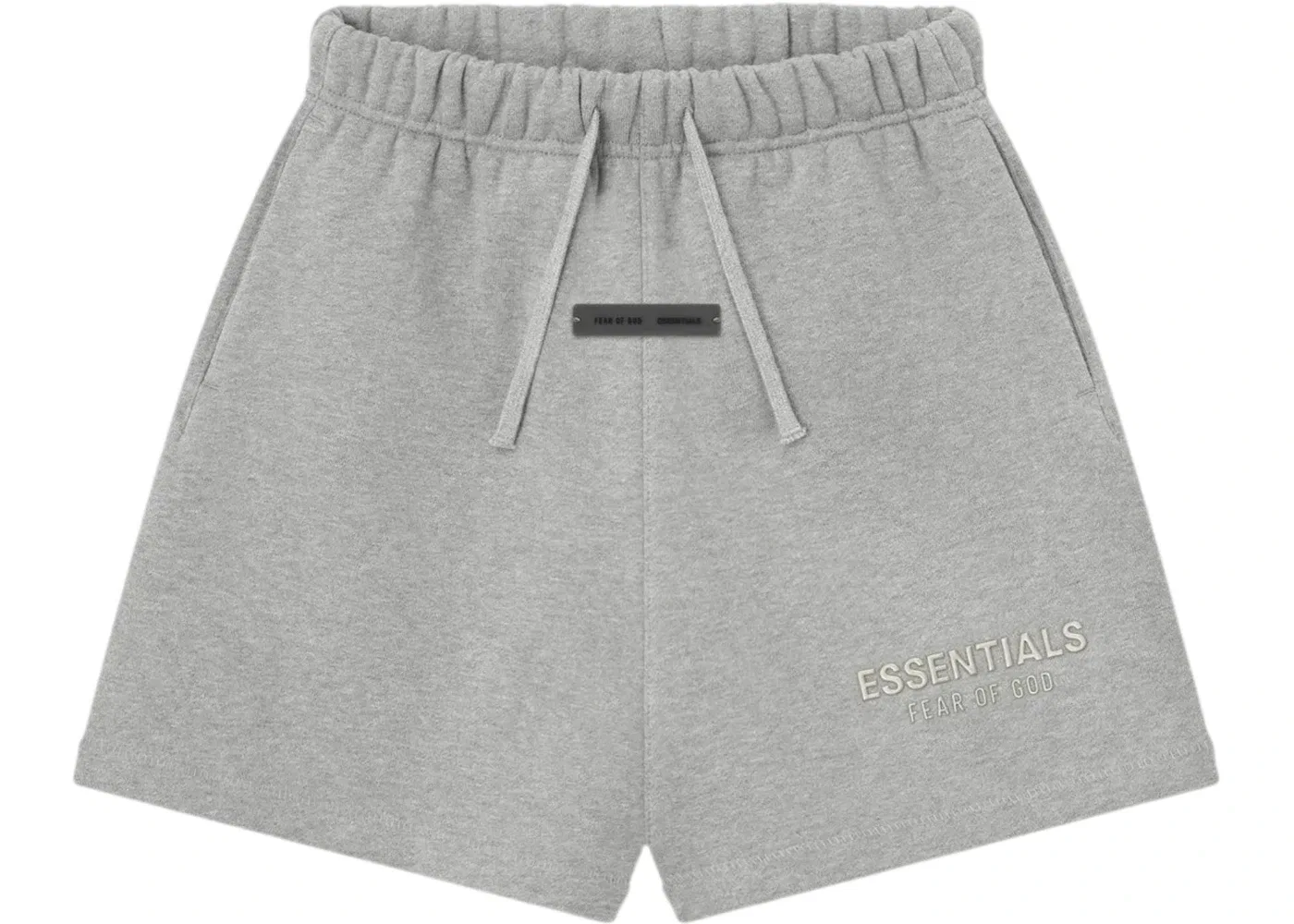 Детские шорты с флиса Fear of God Essentials Kids Classic Fleece Sweatshort, Concrete Heather