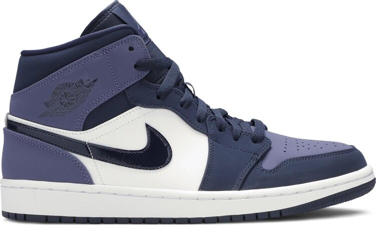 

Кроссовки Air Jordan 1 Mid Sanded Purple, фиолетовый