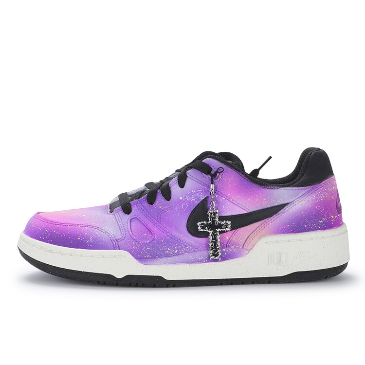 

Кроссовки Nike Full Force Skateboarding Shoes Men Low-top Purple/Black, фиолетовый