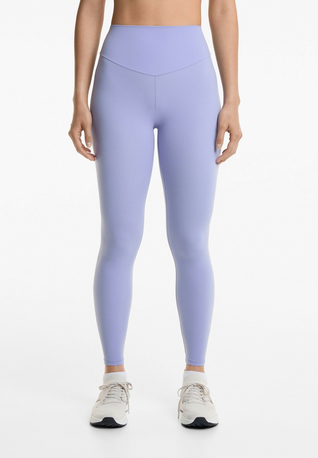 

Леггинсы HIGH-RISE ANKLE-LENGTH OYSHO, темно-фиолетовый